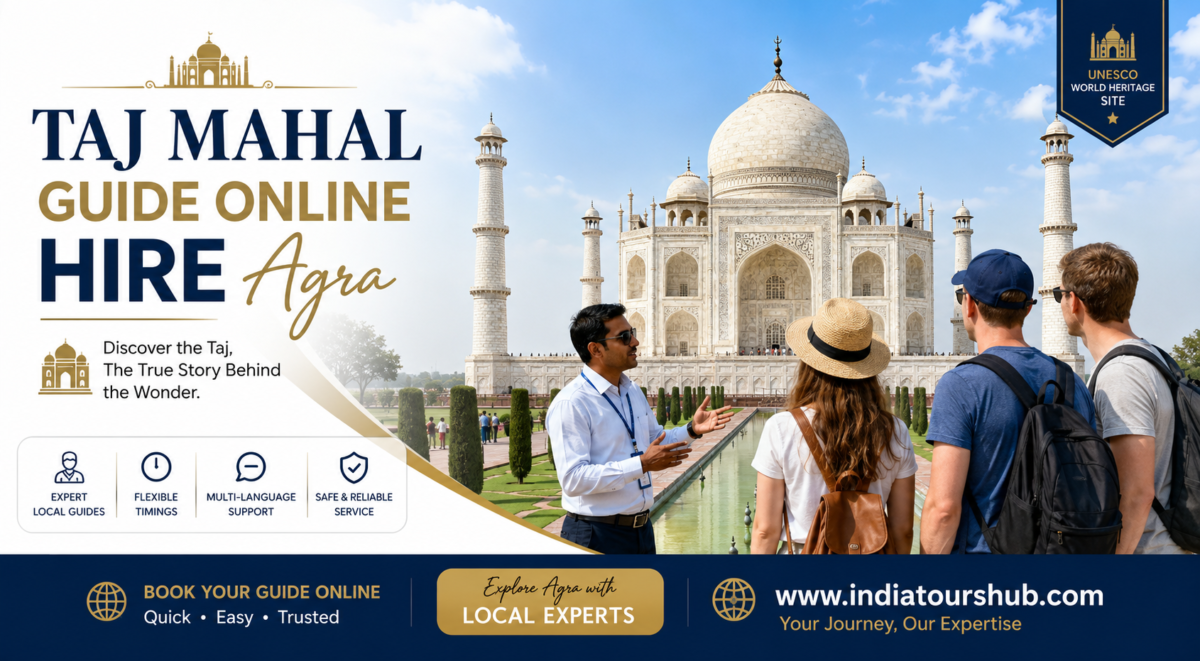 Taj Mahal Tour Guide Hire