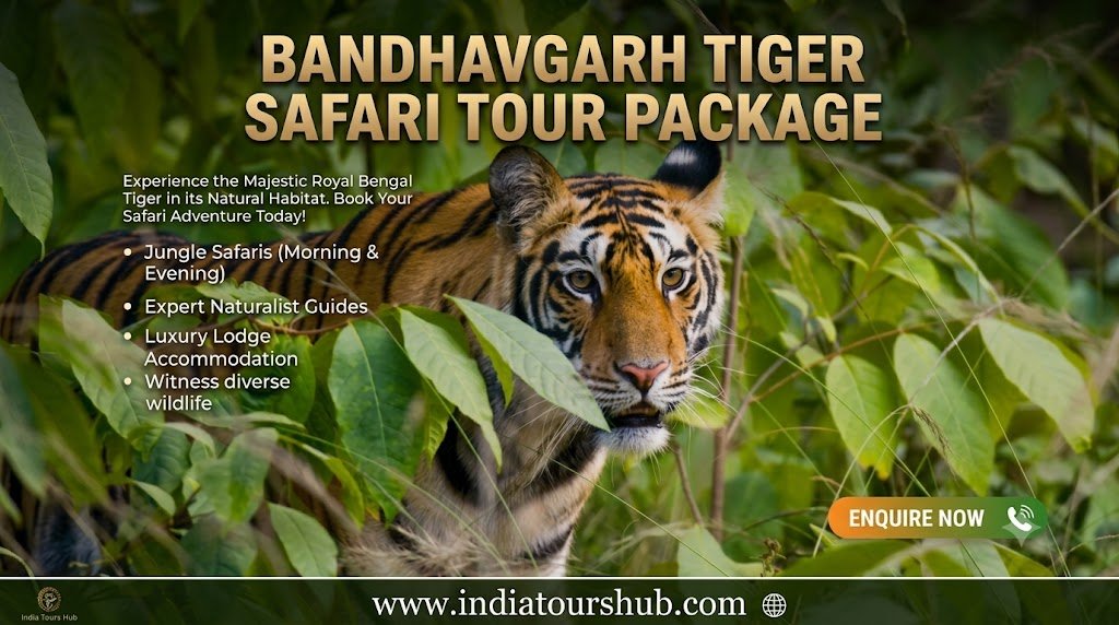  Bandhavgarh Tiger Safari Tour Package
